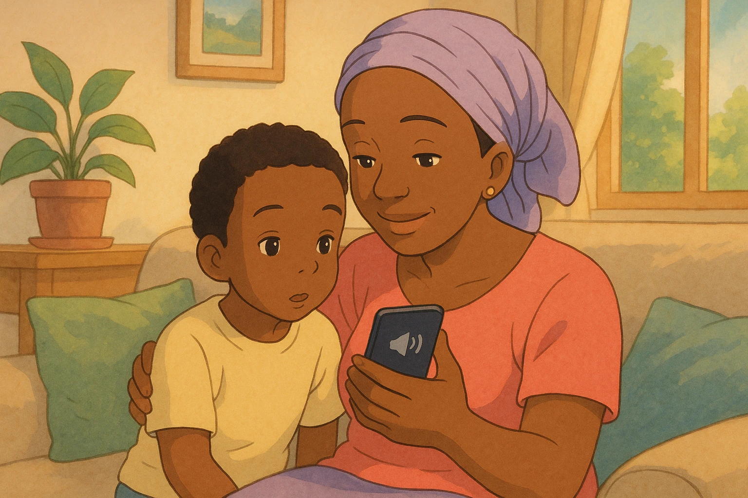 How Voice Messages Can Bridge the Distance with Grandparents